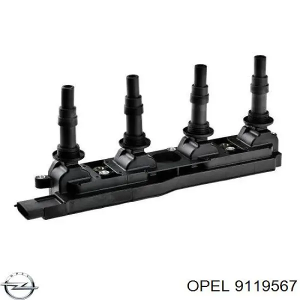 Купить 9119567 Opel Катушка зажигания