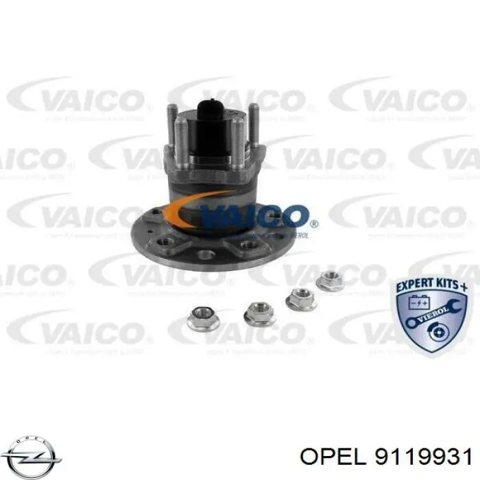 Ступицы задних колес Opel 9119931 цена, от 15.56 USD