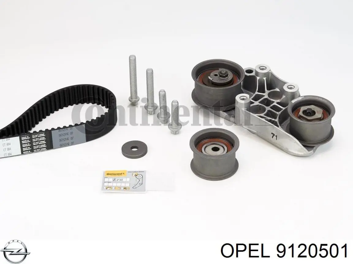 ГРМ ремни, комплект Opel 9120501 цена, от 201.11 USD