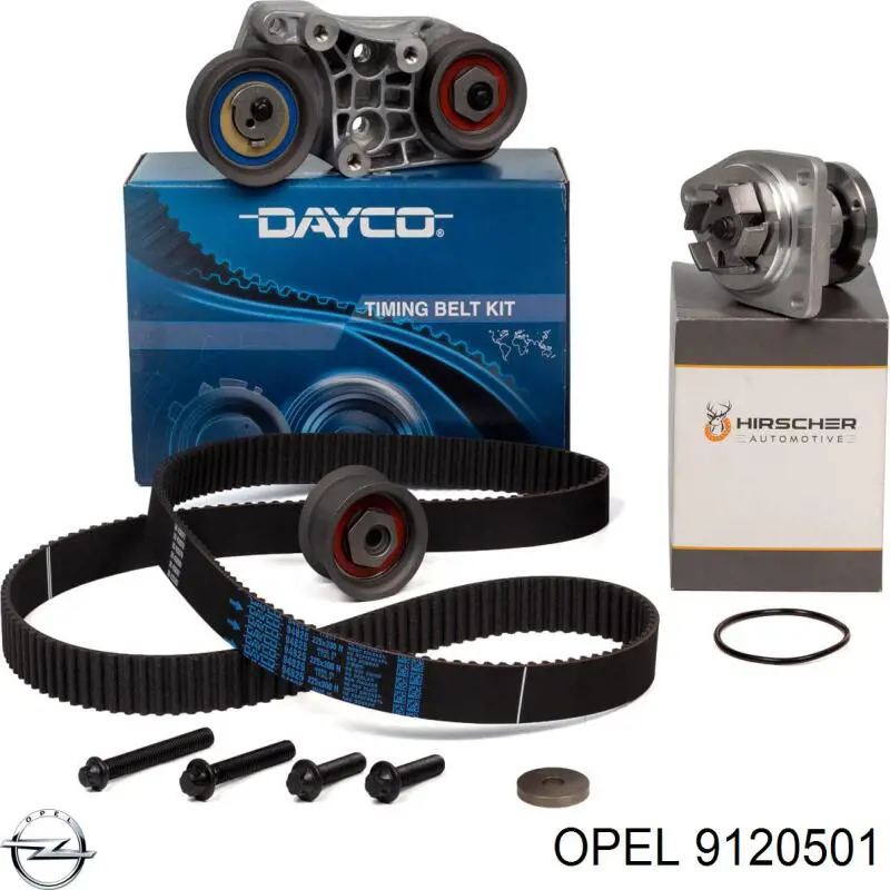 Купить 9120501 Opel Комплект ГРМ