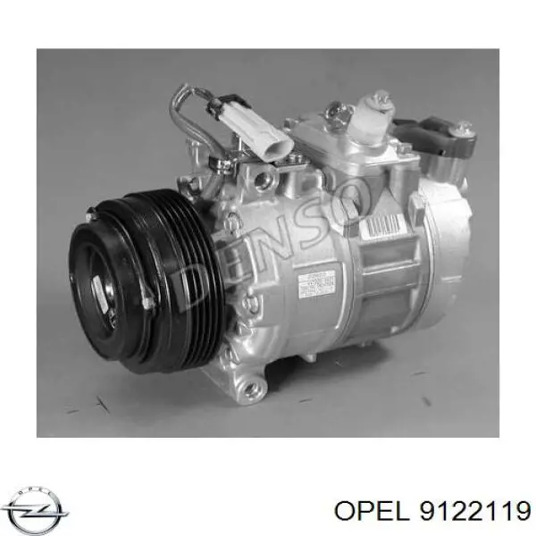 Купить 9122119 Opel Компрессор климатической установки