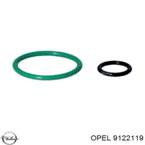 Компрессор кондиционера 9122119 Opel