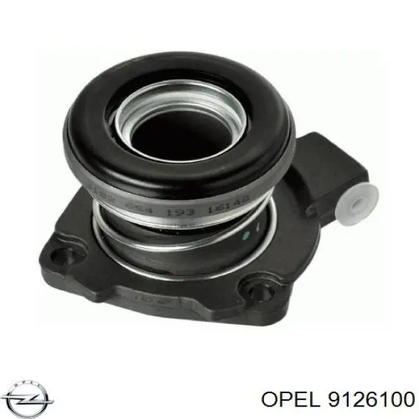 9126100 Opel рабочий цилиндр сцепления в сборе с выжимным подшипником