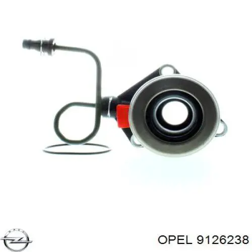 9126238 Opel Цилиндр сцепления рабочий в сборе с выжимным подшипником