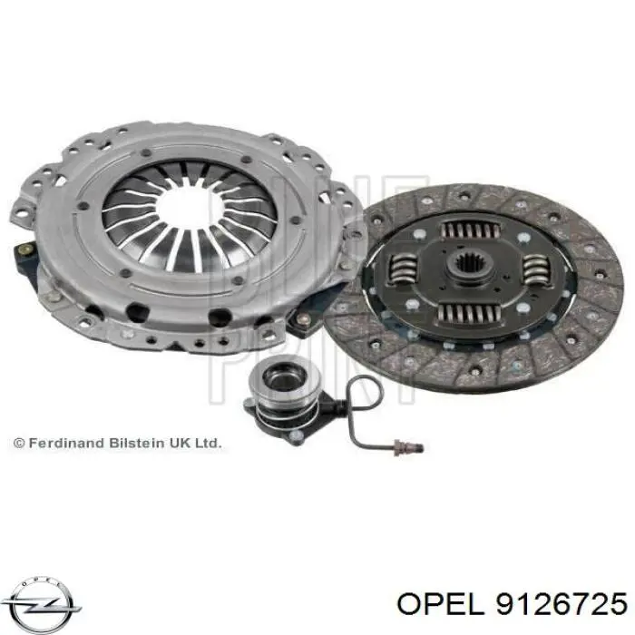 Лепестковая корзина сцепления Opel 9126725 цена, от 28.12 USD
