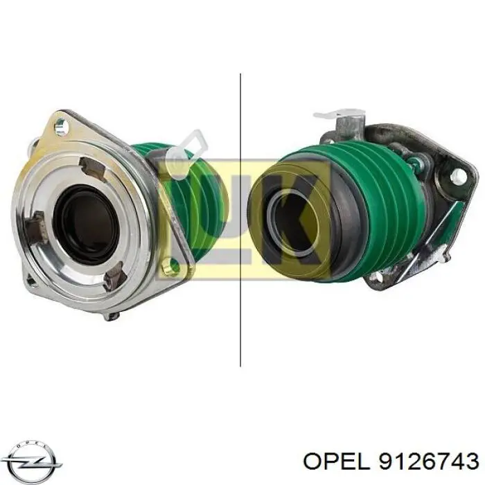 Купить 9126743 Opel Цилиндр сцепления в сборе с выжимным подшипником