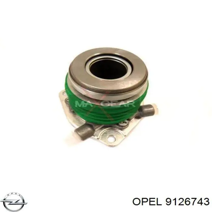 Рабочий цилиндр сцепления в сборе 9126743 Opel