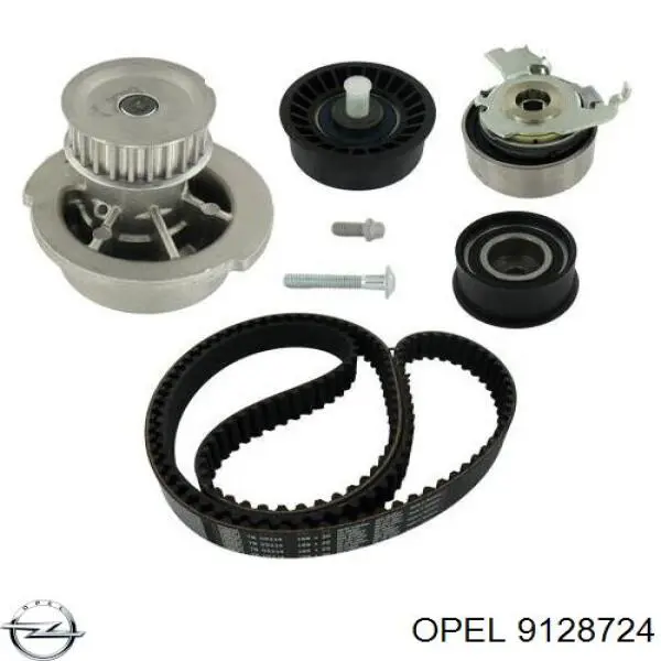 Зубчатый ремень Opel 9128724 цена, от 16.22 USD