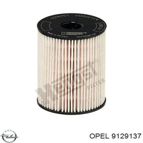 9129137 Opel топливный фильтр