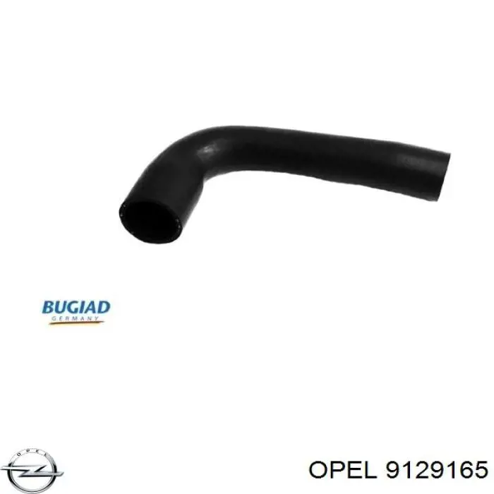 9129165 Opel Патрубок интеркуллера