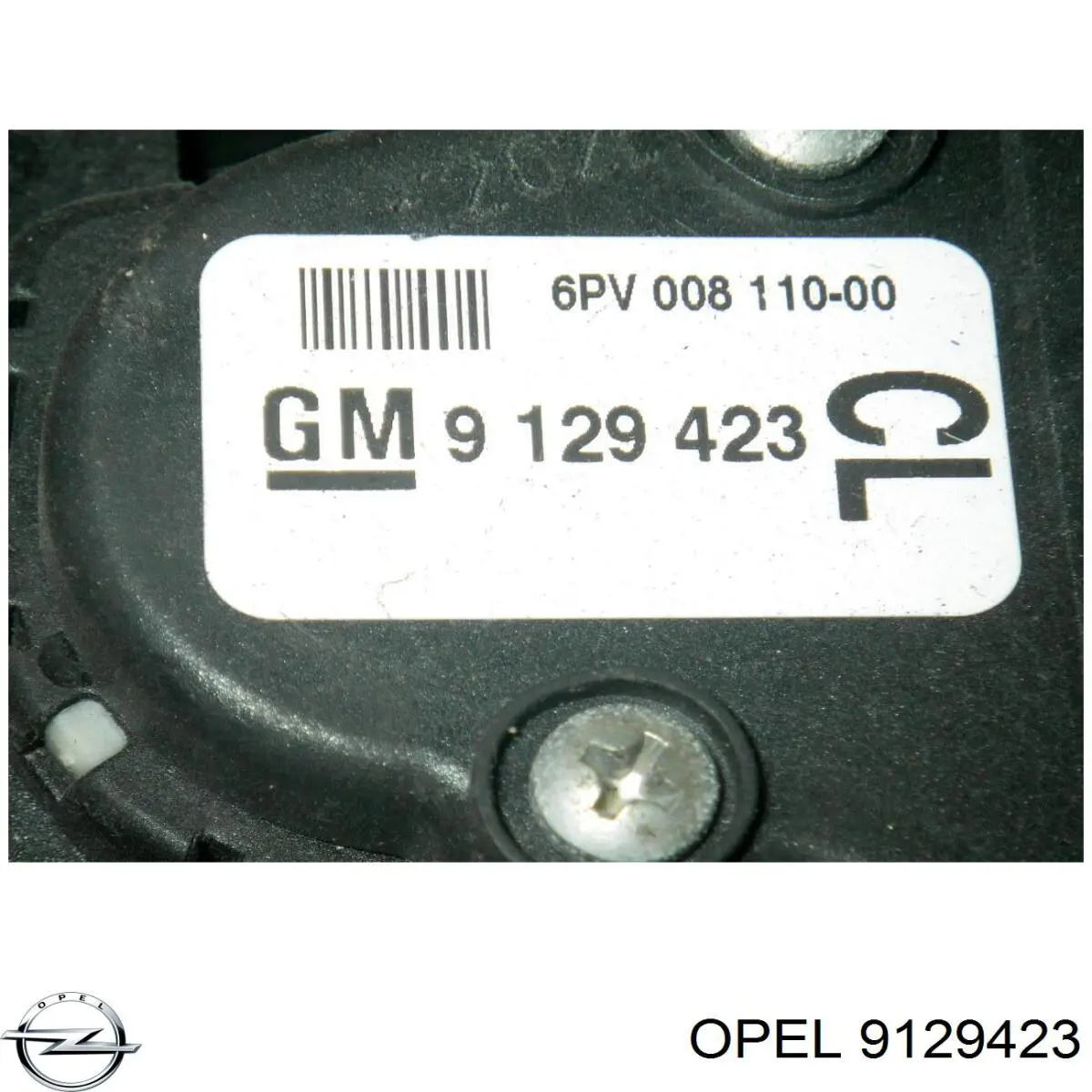 Педаль газа (акселератора) Opel 9129423 цена, от 21.20 USD