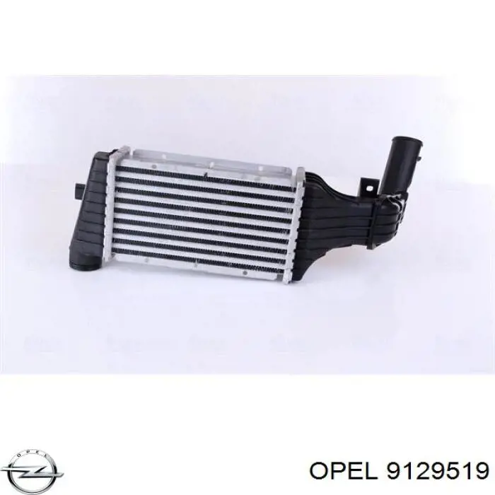 Система охлаждения наддувочного воздуха Opel 9129519 цена, от 44.07 USD