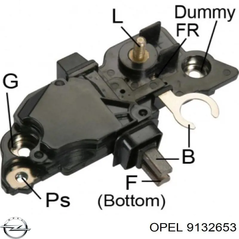 Генератор автомобиля Opel 9132653