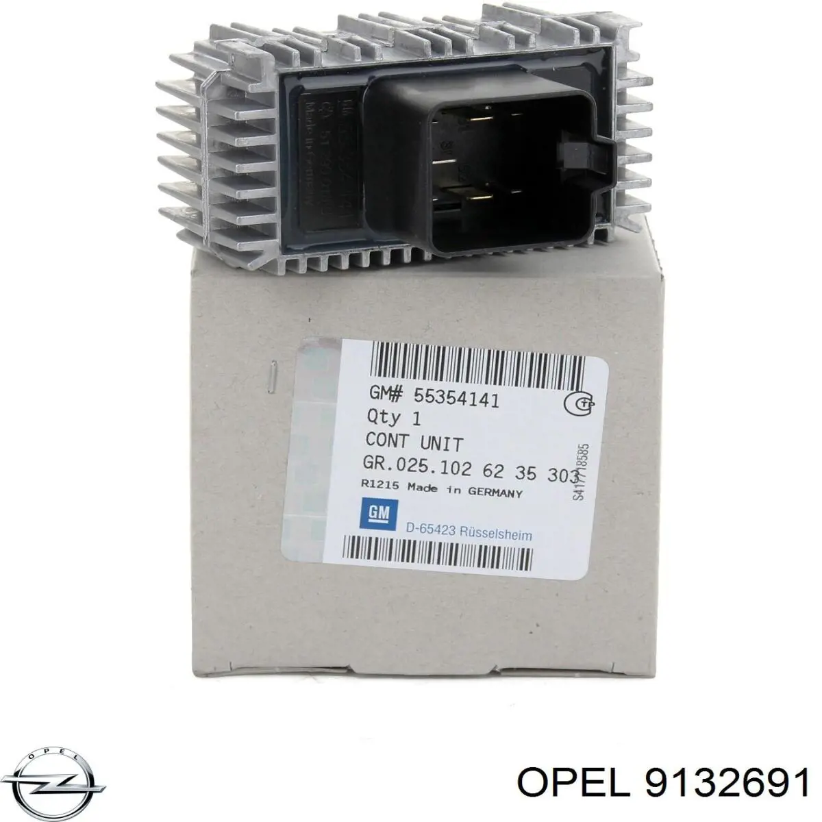 Купить 9132691 Opel Реле свечей накала