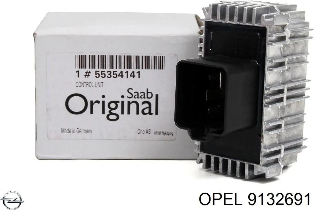 Реле свечей накала 9132691 Opel