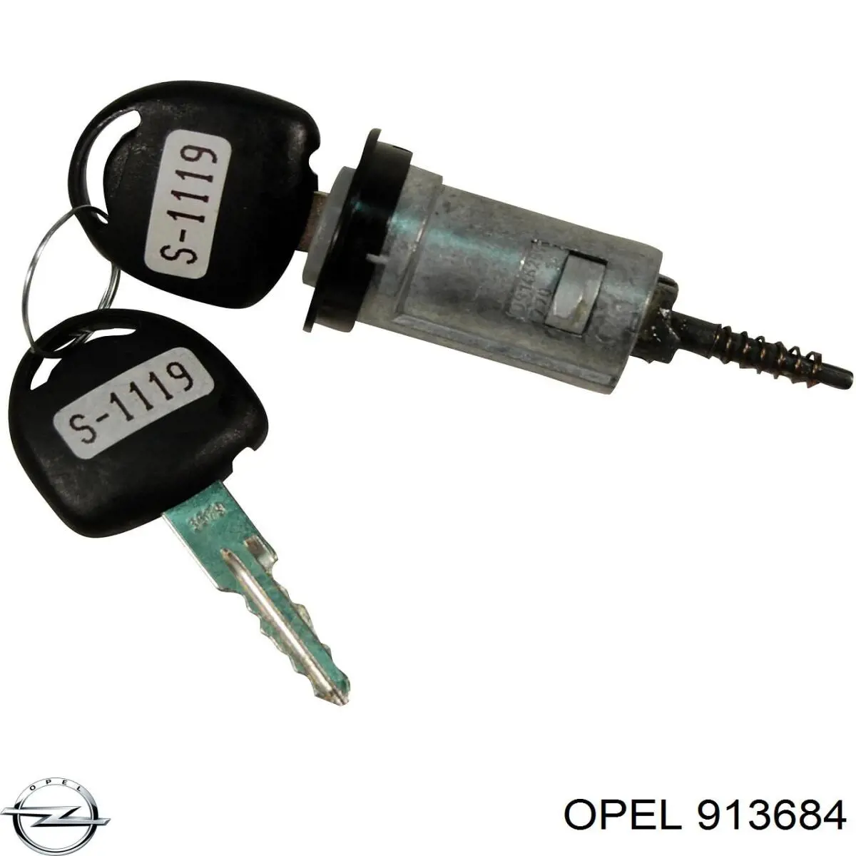 913684 Opel личинка замка зажигания