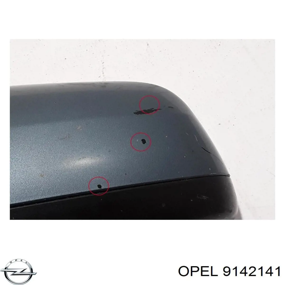 9142141 Opel Левое боковое зеркало