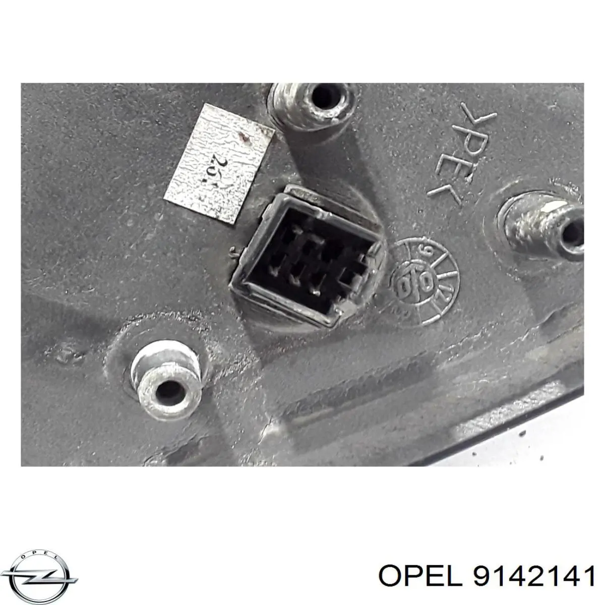 Левое боковое зеркало 9142141 Opel