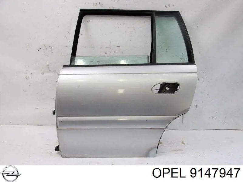 Задняя левая дверь Опель Омега B (Opel Omega)