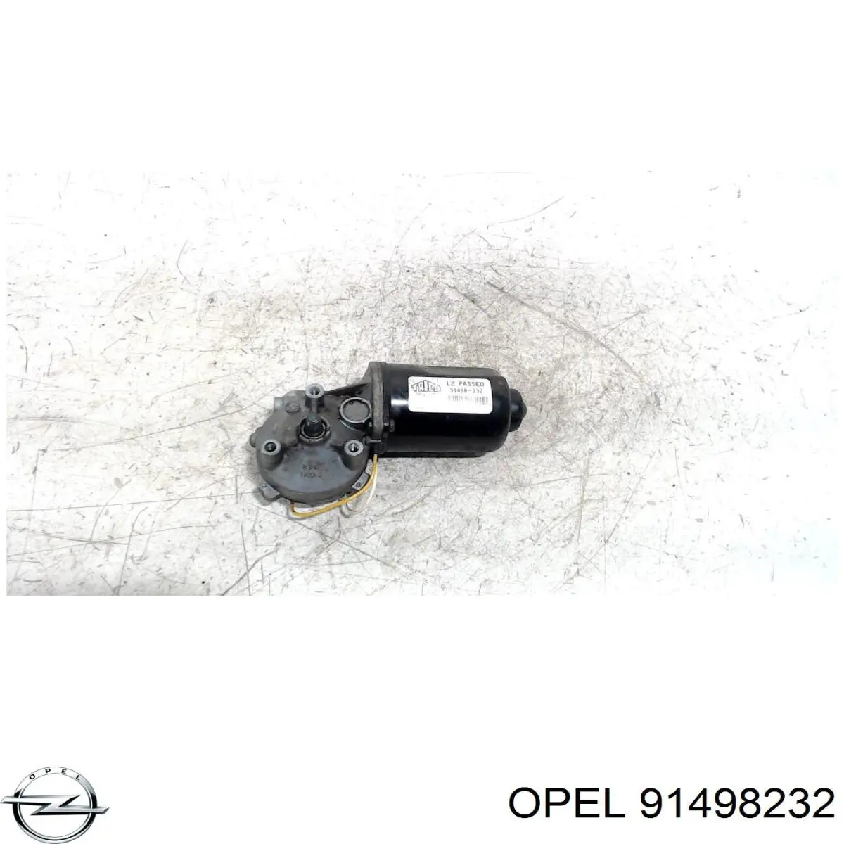 91498232 Opel Мотор стеклоочистителя передний