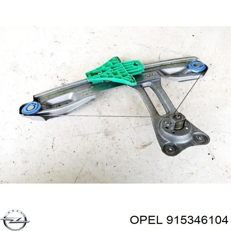 Механизм стеклоподъемника двери задней, правой Opel 915346104 цена, от 19.26 USD