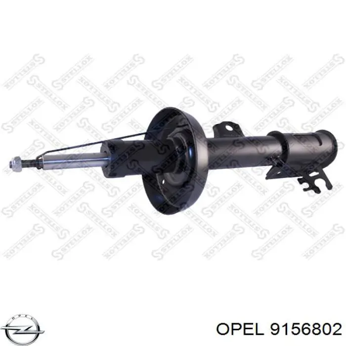 9156802 Opel amortecedor dianteiro direito