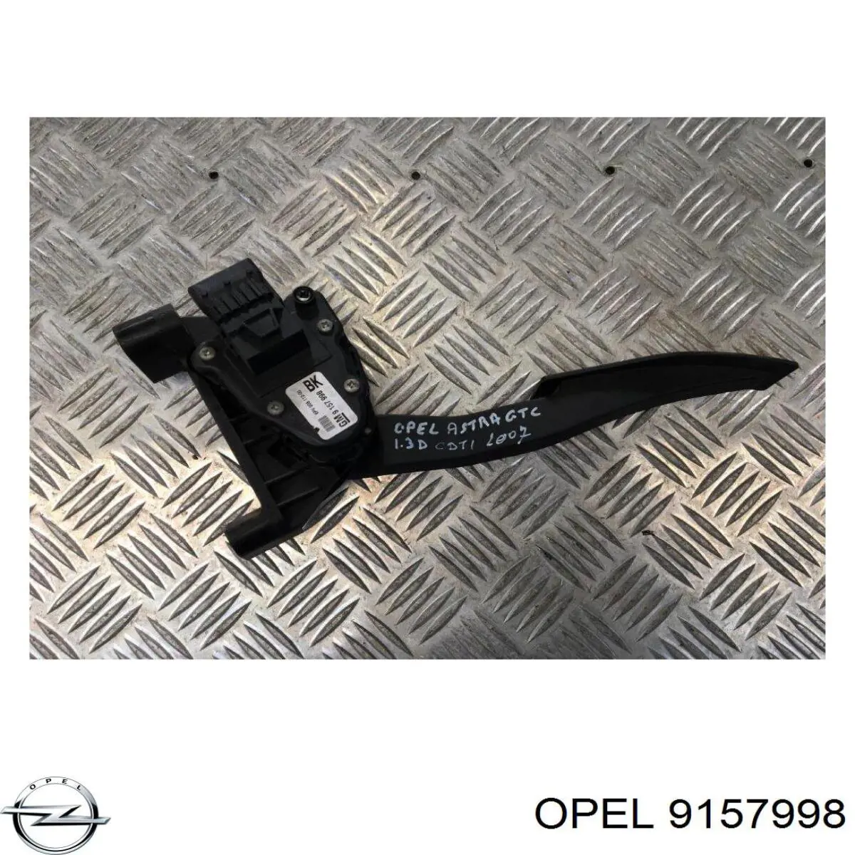 Купить 9157998 Opel Педаль газа