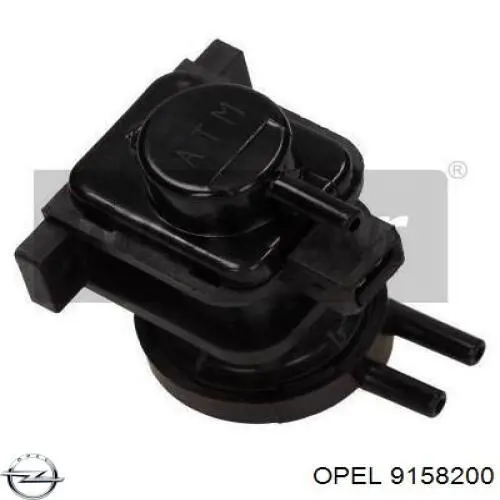 9158200 Opel клапан преобразователь давления наддува (соленоид)