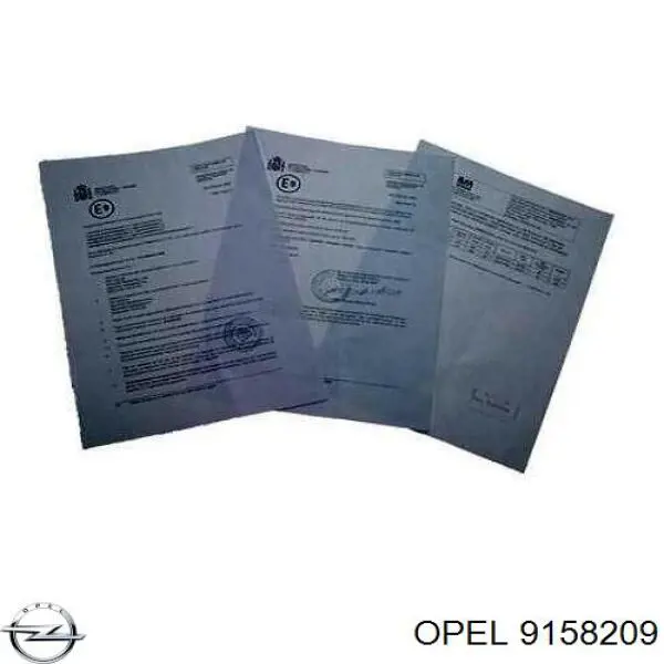 Купить 9158209 Opel Приёмная труба