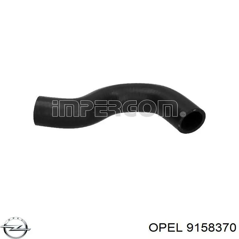 Шланг радиатора, нижний Opel 9158370 цена, от 98.46 USD