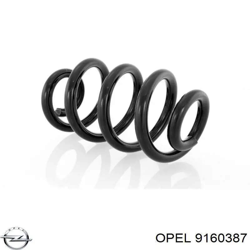 9160387 Opel пружина передняя
