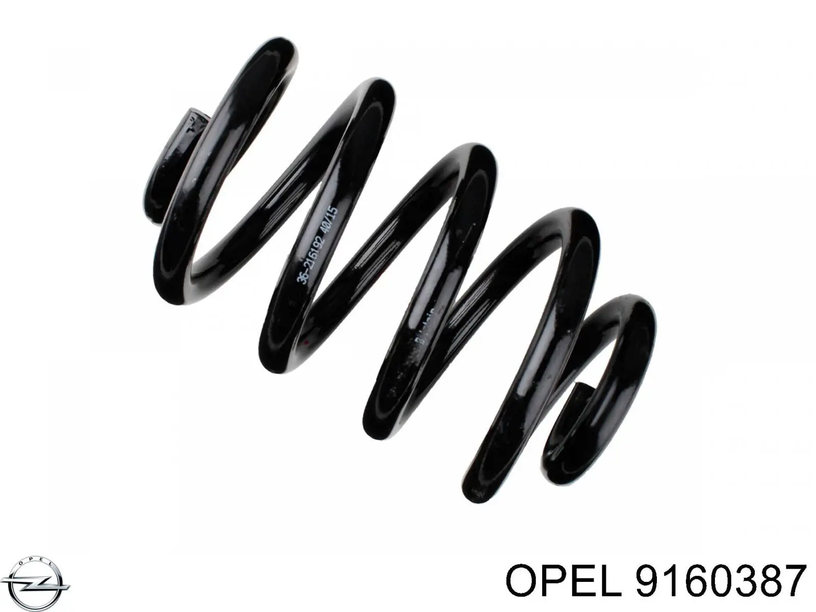 Пружина амортизатора передняя Opel 9160387 цена, от 33.60 USD