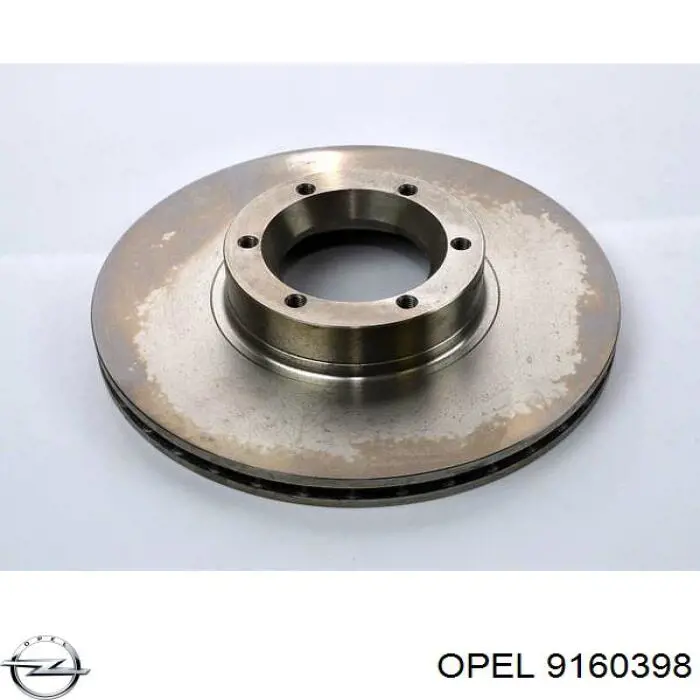 Купить 9160398 Opel Ротор тормозной