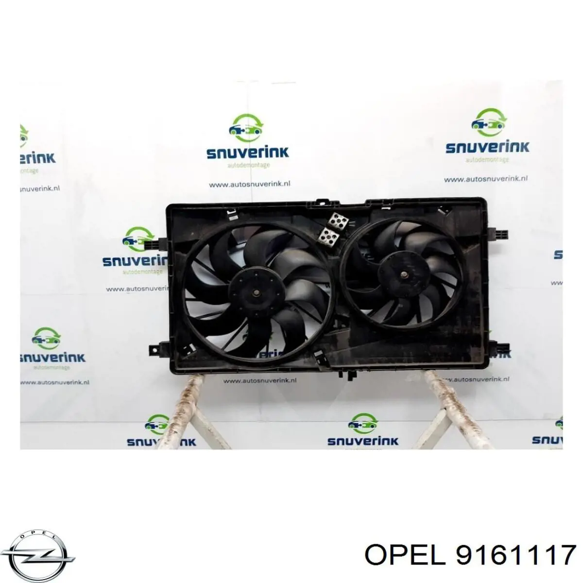 9161117 Opel Регулятор оборотов вентилятора охлаждения (блок управления)