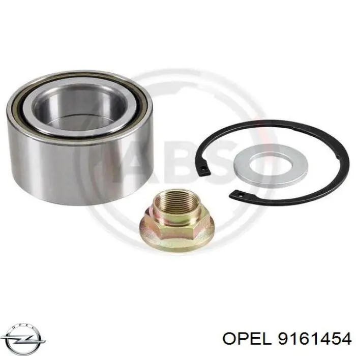 Подшипник ступицы 9161454 Opel