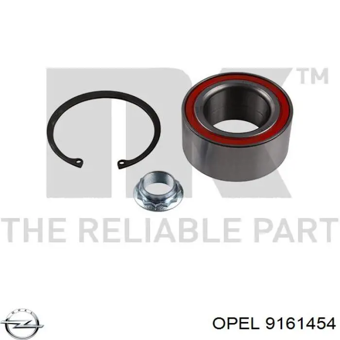 Комплект подшипника ступицы колеса Opel 9161454 цена, от 23.20 USD