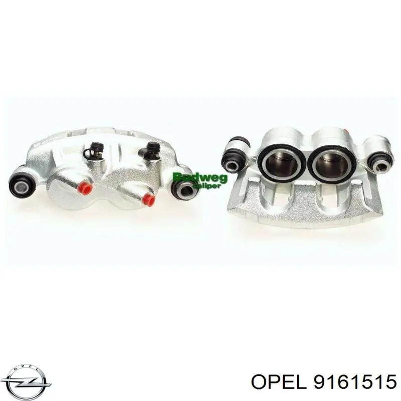 Тормозной суппорт Opel 9161515 цена, от 116.81 USD