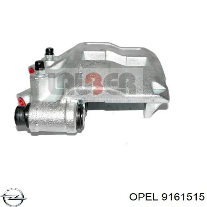 9161515 Opel Суппорт тормозной, передний, правый