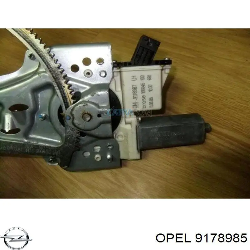 Mecanismo de acionamento de vidro da porta dianteira esquerda para Opel Vectra C GTS 