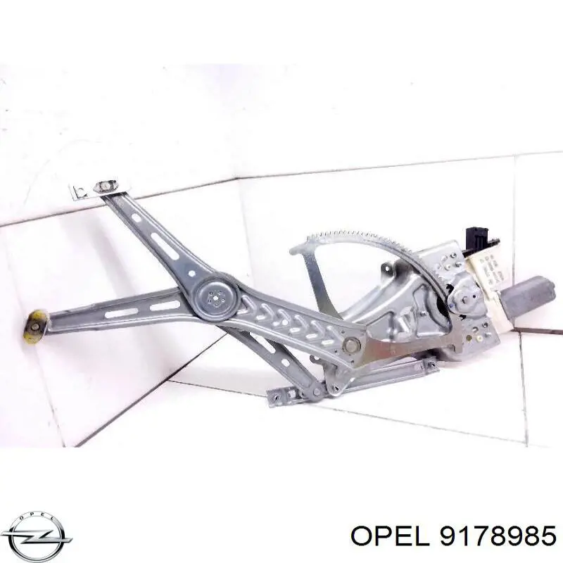 Mecanismo de acionamento de vidro da porta dianteira esquerda para Opel Vectra C GTS 