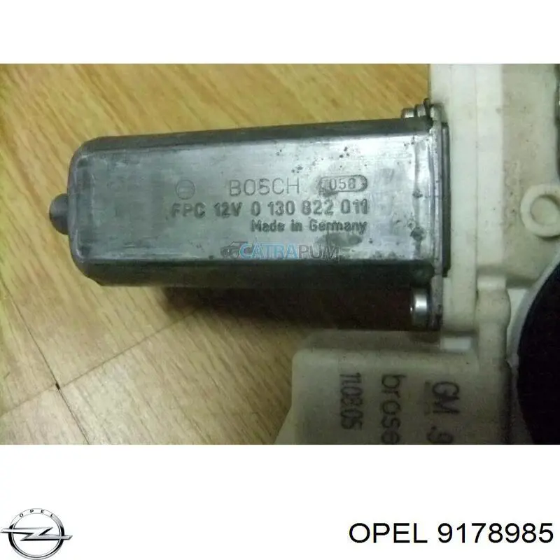 Mecanismo de acionamento de vidro da porta dianteira esquerda Opel Vectra C GTS 