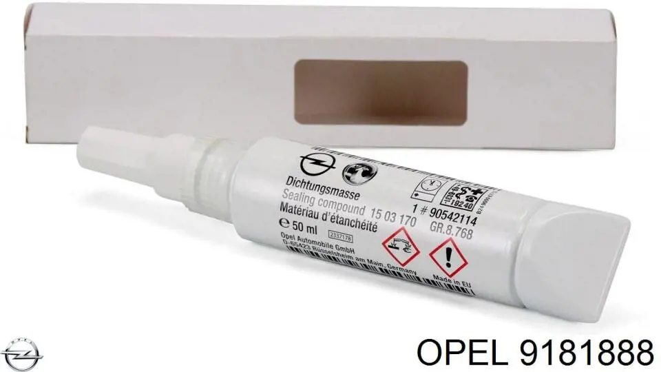 Патрубок бака, к заливной горловине 9181888 Opel