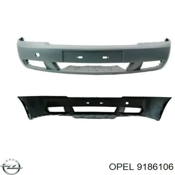 Бампер на авто Opel 9186106 цена, от 70.87 USD