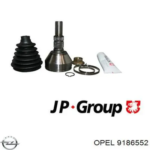 Левая полуось 13166585 General Motors