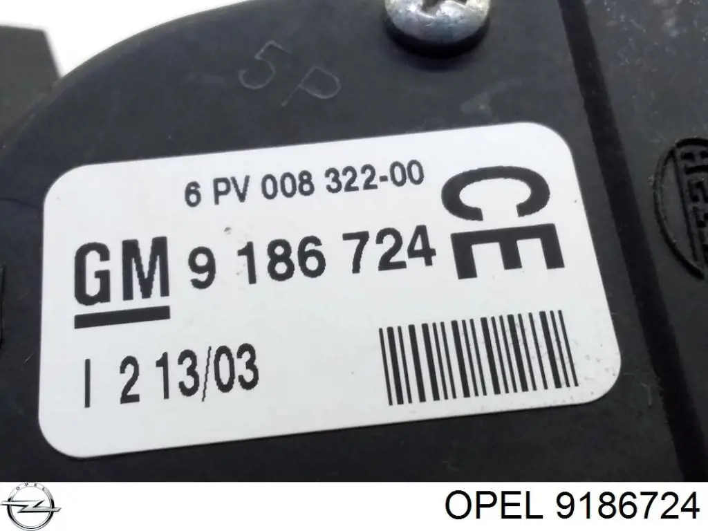 Педаль газа (акселератора) Opel 9186724 цена, от 14.67 USD
