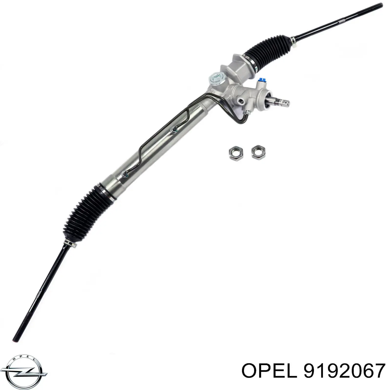 9192067 Opel рулевая рейка