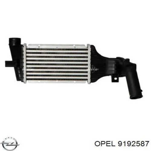 Купить 9192587 Opel Интеркулер