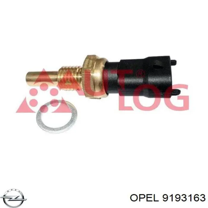 Купить 9193163 Opel Термодатчик охлаждающей жидкости