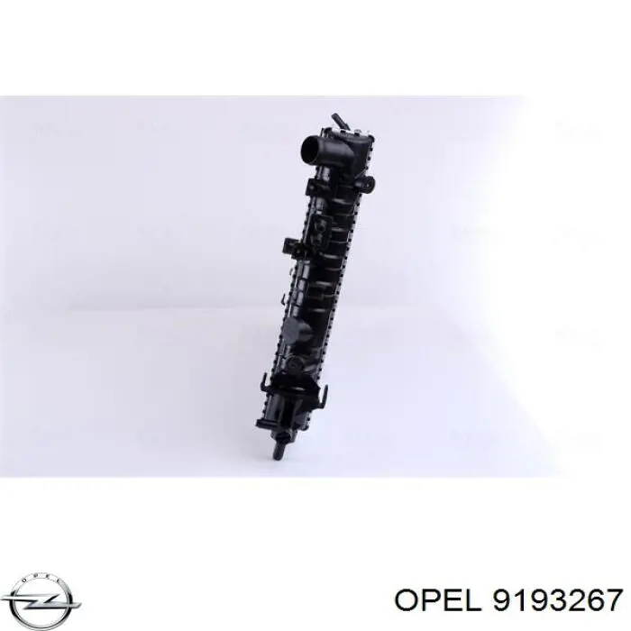9193267 Opel Радиатор основной