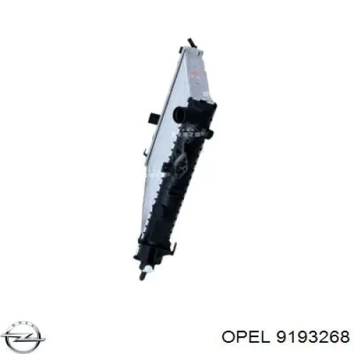 9193268 Opel Радиатор основной